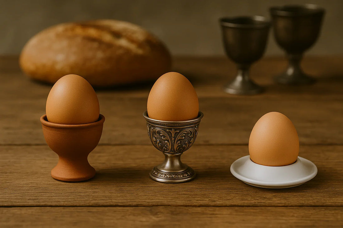 Eierbecher im Wandel der Zeit – ein Blick in die Geschichte