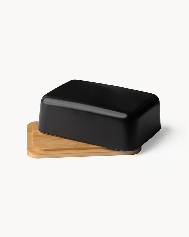 Butterdose mit Bambusdeckel