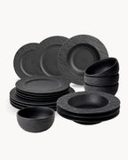 Geschirrset Oasis 16 teilig für 4 Personen mit Suppentellern