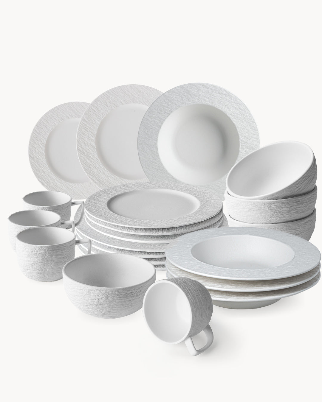 Geschirrset Oasis 20 teilig für 4 Personen Komplettset