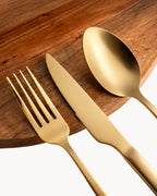 Besteckset Gold aus Edelstahl 18/10