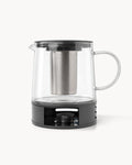 Teekanne Glas mit Stövchen 1,5 L