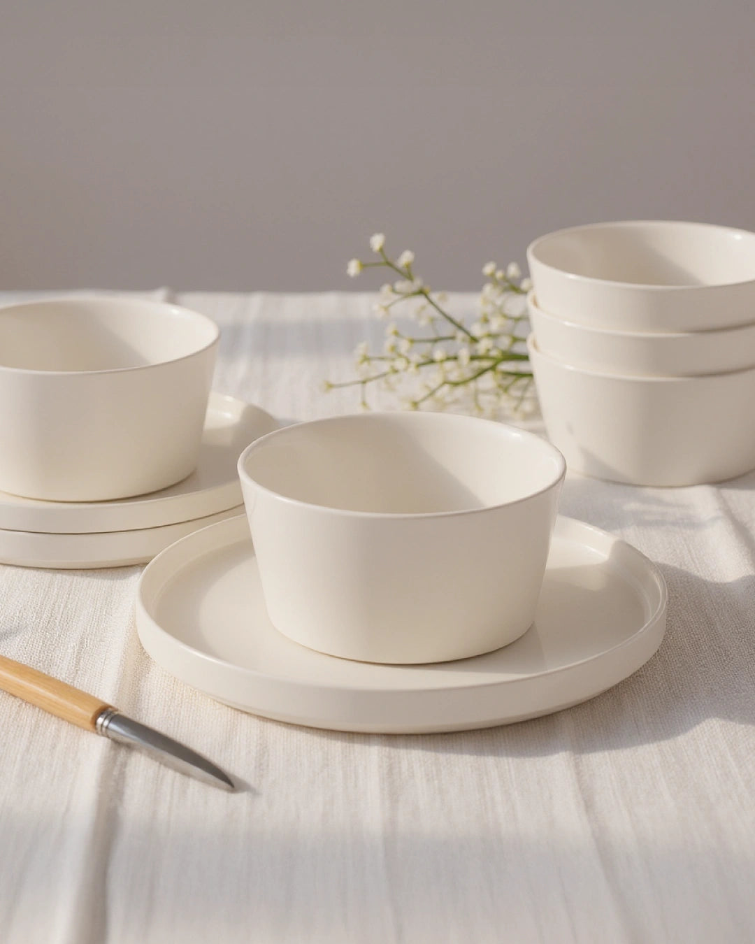 Geschirrset Luxe 24 teilig für 8 Personen