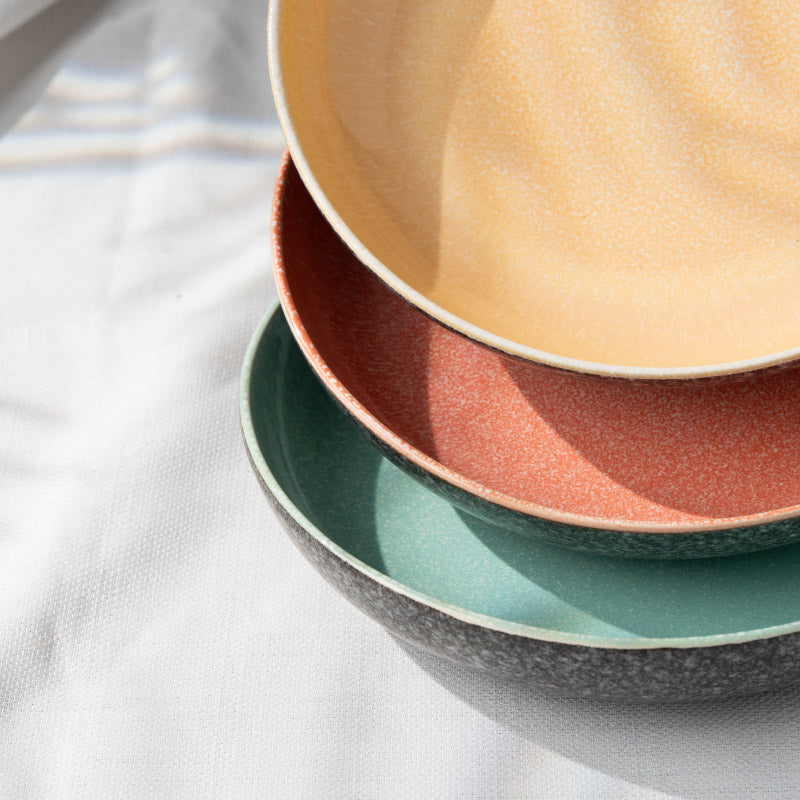 Miamio Suppenteller Las Palmitas 6er Set Keramik 22cm