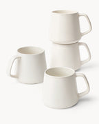 Miamio Kaffeetassen Luxe 4er Set Keramik 420ml