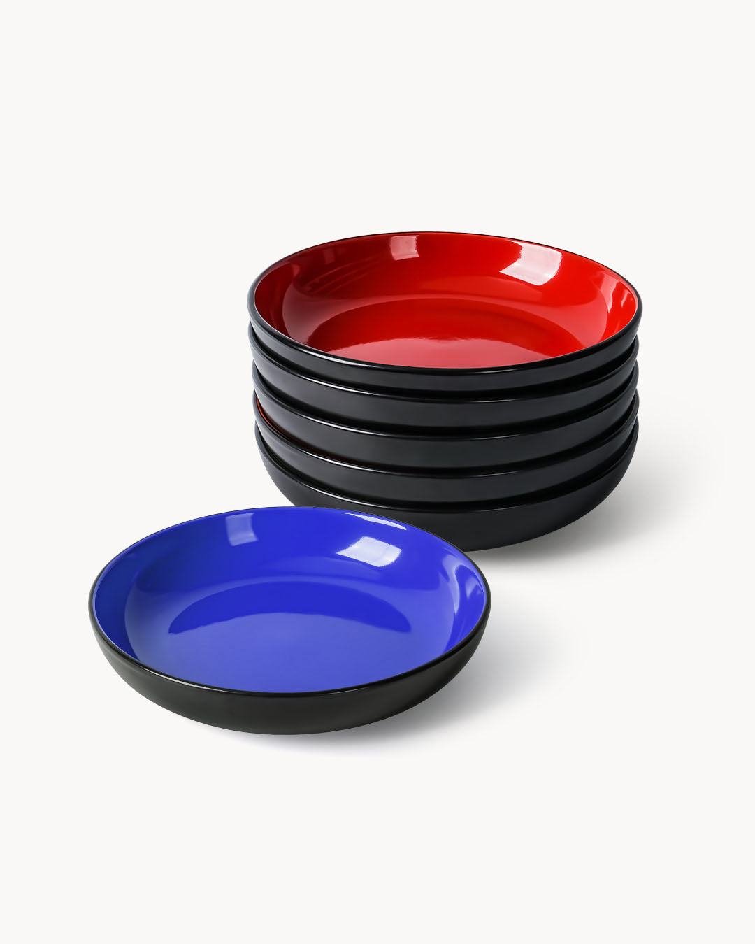 Miamio Suppenteller Le Papillon 6er Set Keramik 900ml