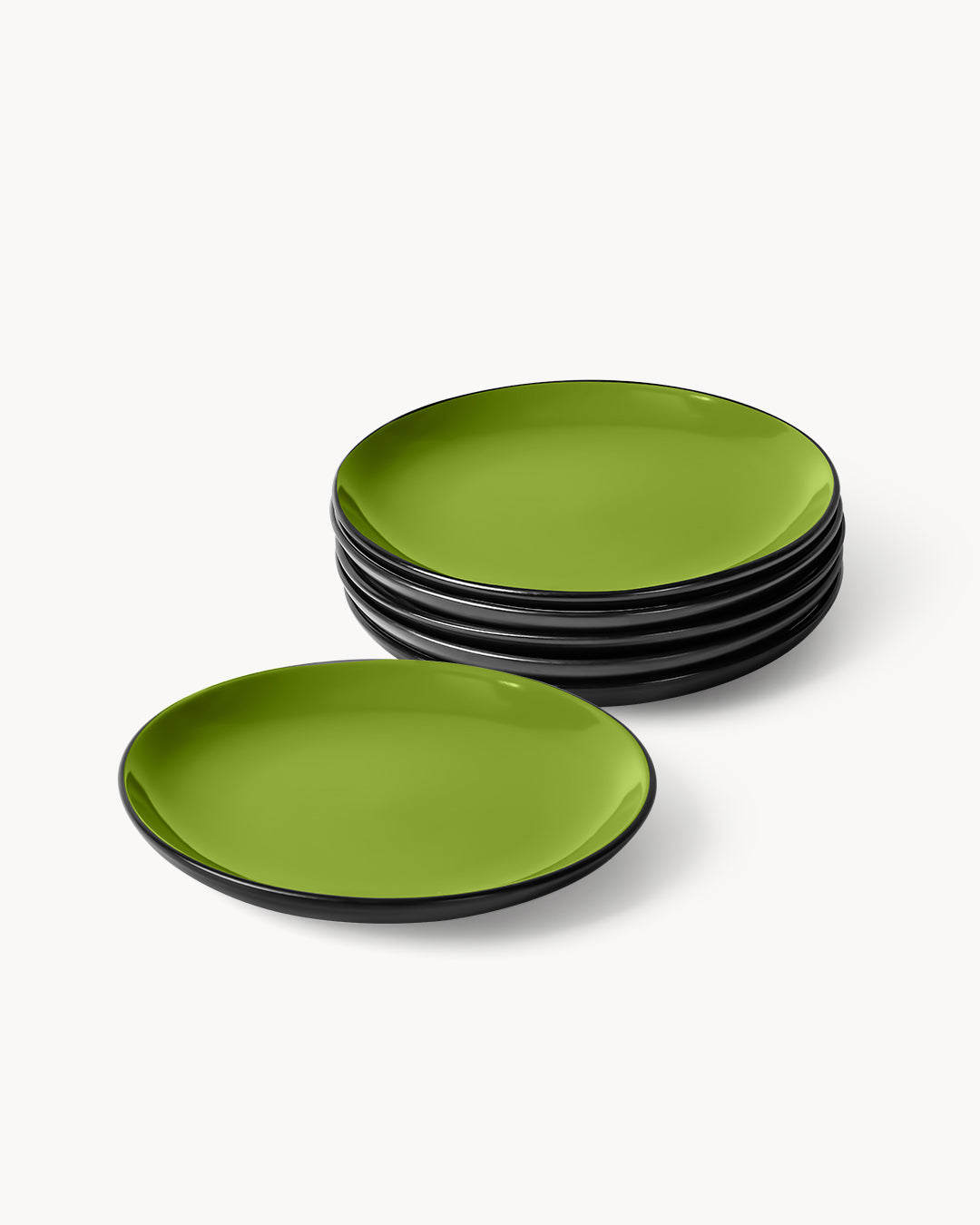 Miamio Teller Set Le Papillon 6er Keramik 20,5 - 26 cm