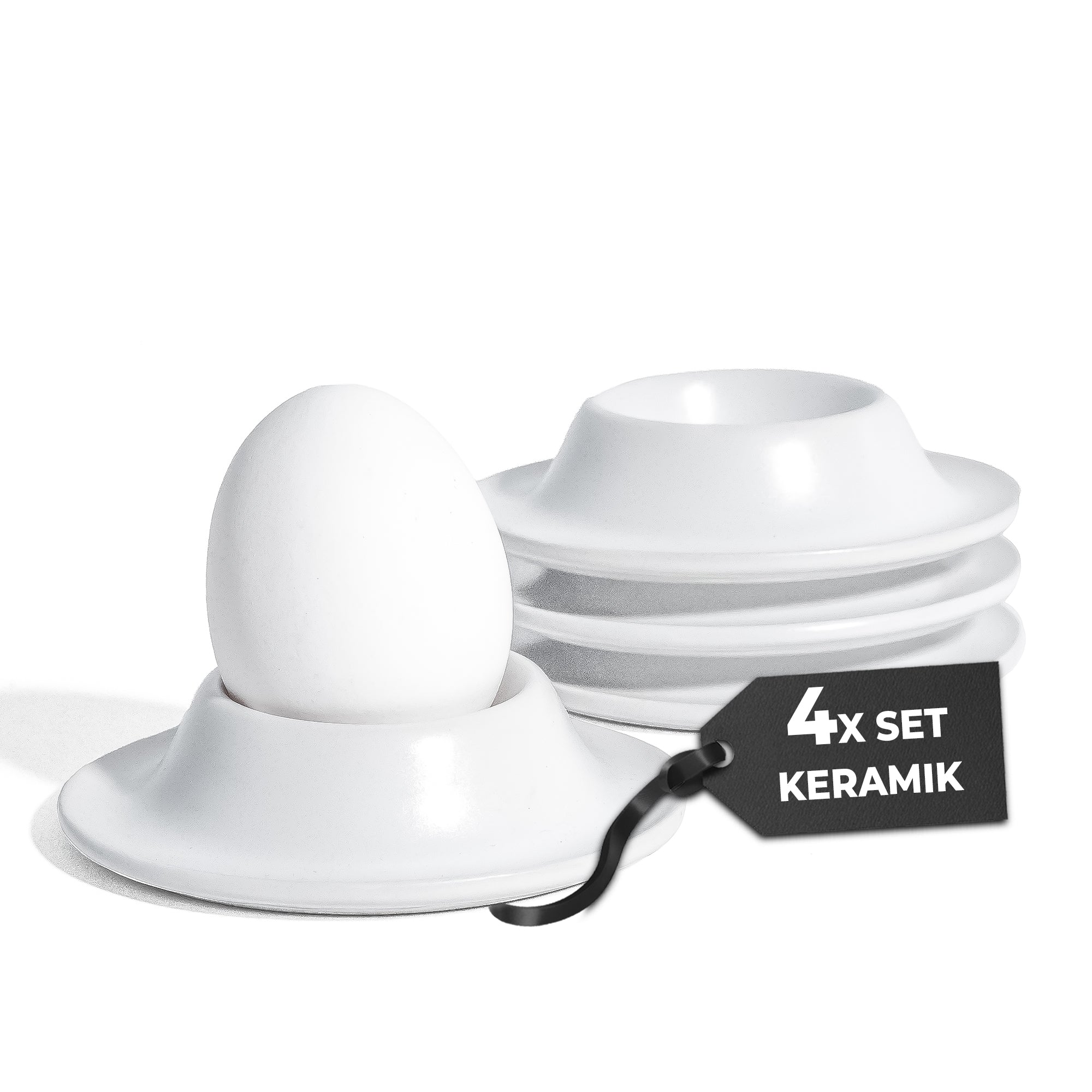 Keramik Eierbecher 4er Set