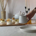 Miamio Kaffeetassen Luxe 4er Set Keramik 420ml